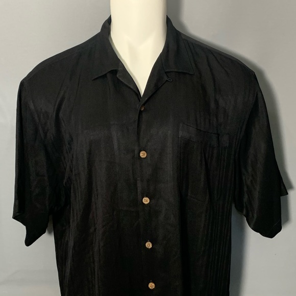 Tommy Bahama Silk Camp Shirt Mermaid Sink or Swim - Picture 4 of 5